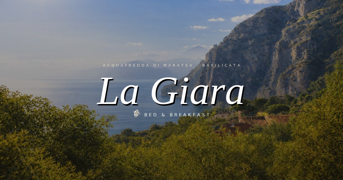 B&b La Giara in Maratea, Italy